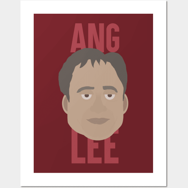 Ang Lee Head Wall Art by JorisLAQ